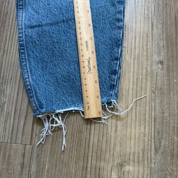 Abercrombie & Fitch The 80's Mom High Rise Med Wash Jeans Sz 26 Curve Love - Picture 3 of 7